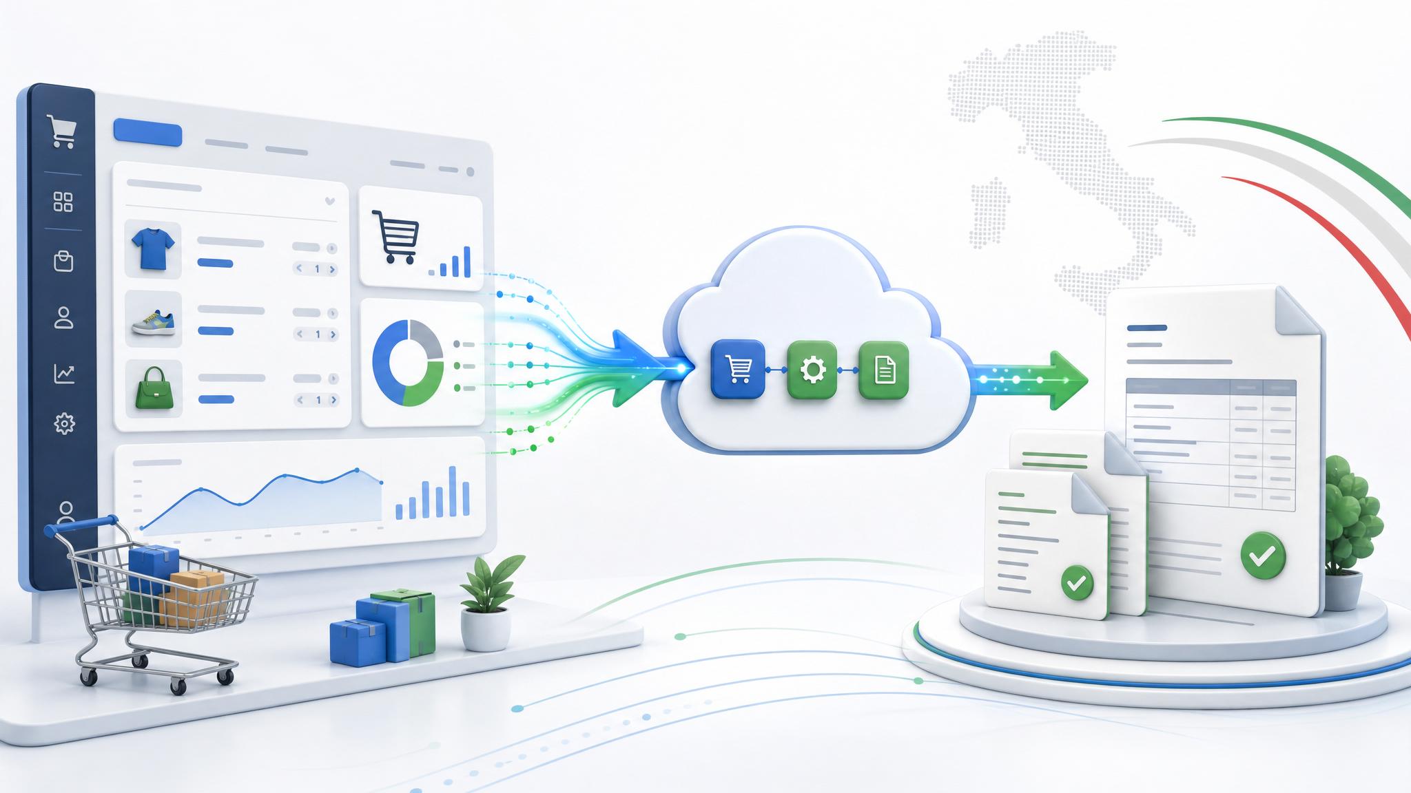 Fatture in Cloud e WooCommerce: quando basta raccogliere i dati e quando automatizzare